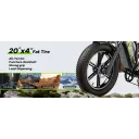 Cybervelo EK11 Fat-Tire Moped E-Bike (48V 20Ah) - Image 10