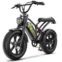 Cybervelo EK11 Fat-Tire Moped E-Bike (48V 20Ah) - Image 13