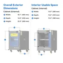 Yolin Lithium-Ion Battery Charging Cabinet - Urban (Compact) - Image 7