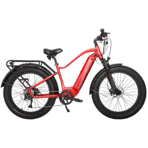 Biktrix Juggernaut Hub Duo Step-Over (Legacy) 26x4 Fat (Matte Red)