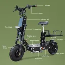 FLJ K14 8000W (60V 50Ah, Seat) - Image 11