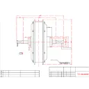 NBPower 2000W Fat Hub Motor (20×4") - Image 4