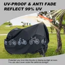 Lacros Bike Cover Water-Resistant (Silver) - Image 7