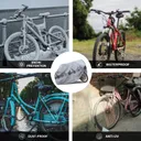 Lacros Bike Cover Water-Resistant (Silver) - Image 9