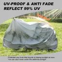 Lacros Bike Cover Water-Resistant (Silver) - Image 12