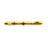 Luna Cycle Heavy Duty Adjustable Sur-Ron Peg Bracer (Gold)