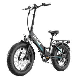 GOTRAX R3 Fat Tire Folding E-Bike (Black)