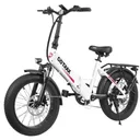 GOTRAX R3 Fat Tire Folding E-Bike (Black) - Image 2