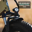 GOTRAX R3 Fat Tire Folding E-Bike (Black) - Image 10