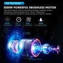 Generic 72V 5000W Fat Direct Drive Hub Motor (26" x 4") - Image 3