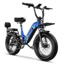 Cybervelo EK12 Step-Thru Commuter (Blue) - Image 1