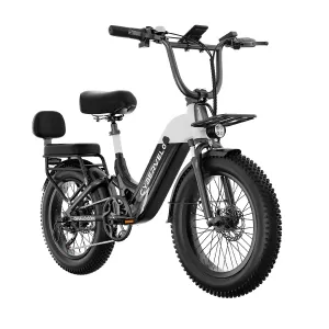 Cybervelo EK12 Step-Thru Commuter (White/Black) product photo