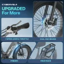 Cybervelo EK12 Step-Thru Commuter (Blue) - Image 10