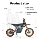 CEMOTO D-Series D02 Classic 3000W (Orange/Black) - Image 8