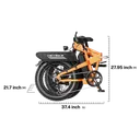 Heybike Mars 2.0 (750W, Leather Black) - Image 6