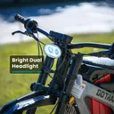 GOTRAX K2 Electric Dirt Bike (Red) - Image 15