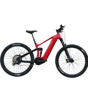 CYCTRAC Carbon Full-Suspension E-MTB 48V 500W (Red)
