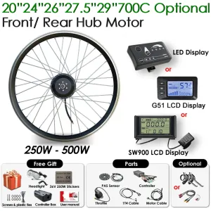 Jueshuai 48V 250W Hub Motor Conversion Kit (20")