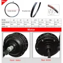 Jueshuai 48V 250W Hub Motor Conversion Kit (20") - Image 4