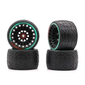 Meepo Cyclone 110s Street Wheel Set (Black)