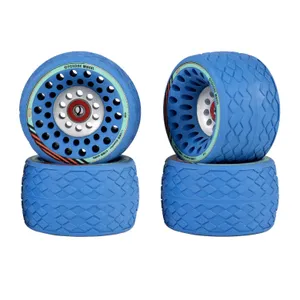 Meepo Cyclone 110s Street Wheel Set (Blue)