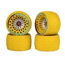 Meepo Cyclone 110s Street Wheel Set (Yellow)