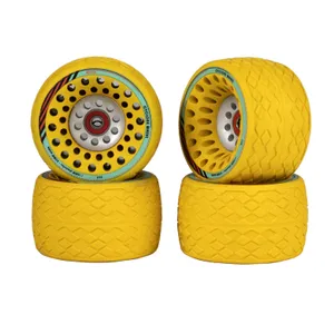 Meepo Cyclone 110s Street Wheel Set (Yellow) product photo