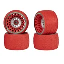 Meepo Cyclone 110s Street Wheel Set (Red)