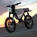 ONYX RCR 80V Street (Shorty, Lunar Silver)