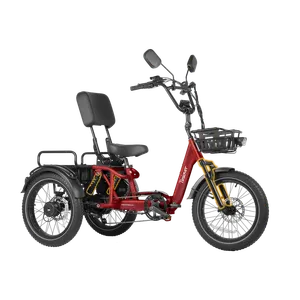 Tiniover River w/ Premium Seat + Storage Box (Red)