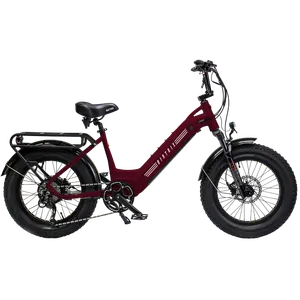 Biktrix Juggernaut Hub Duo Small Step-Thru (Black Cherry) product photo