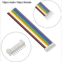 9-pin JST PH 2.0 (Male)