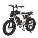 AKEZ X7 750W Fat Tire E-Bike (48V 18.2Ah) (Yellow) - Image 3