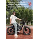 AKEZ X7 750W Fat Tire E-Bike (48V 18.2Ah) (Yellow) - Image 9