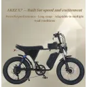 AKEZ X7 750W Fat Tire E-Bike (48V 18.2Ah) (Yellow) - Image 12