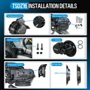 Tongsheng TSDZ16 1000W Mid-Drive Kit w/ B02N Display - Image 5