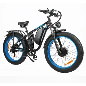 Bikes&You DP2603 Dual-Motor Fat eBike (Blue)