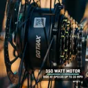 GOTRAX D1RT Electric Mountain Bike (Green) - Image 15