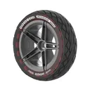 Cloudwheel Rovers 165R (Hub Motor, Red) - Image 3
