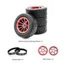Meepo Cyclone 165s Racing Wheel Set (Red)