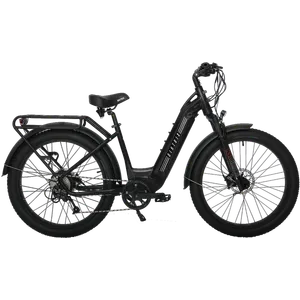 Biktrix Juggernaut Hub Duo Step-Thru 26x4 Fat (L 19") (Satin Black)