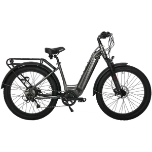 Biktrix Juggernaut Hub Duo Step-Thru 26x4 Fat (L 19") (Metallic Charcoal)