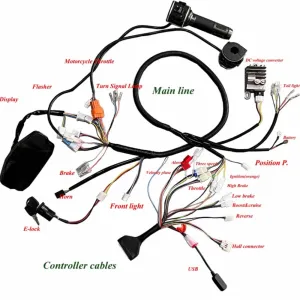 SIAECOSYS Vehicle Mainline Wiring Harness