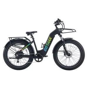 GOTRAX Tundra V2 Fat Tire Step-Over (Gray)