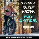 GOTRAX Tundra V2 Fat Tire Step-Over (Gray) - Image 3