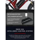 AKEZ 1500W Fat Tire Full-Suspension E-Bike (48V 41Ah) - Image 9