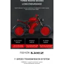AKEZ 1500W Fat Tire Full-Suspension E-Bike (48V 41Ah) - Image 14