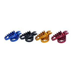 Luna Cycle CNC Footpegs for Sur-Ron (Gold)