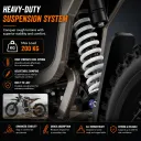 SLDBK R19 9000W Electric Dirt Bike (72V 40Ah) - Image 4