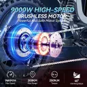 SLDBK R19 9000W Electric Dirt Bike (72V 40Ah) - Image 10